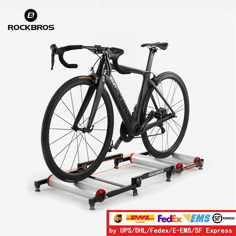 Bike Rollers Indoor Cycling Aluminum - ROCKBROS Xe Đạp Con Lăn Tập