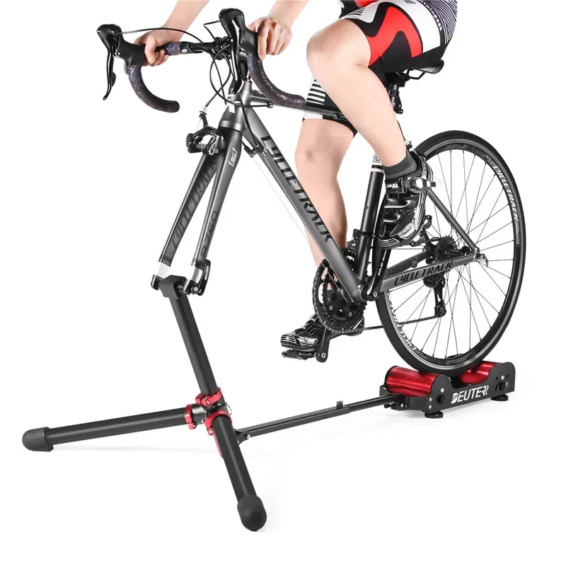 Bike Rollers Indoor Cycling Aluminum - Resistance Indoor Home Exercise Training Cycling