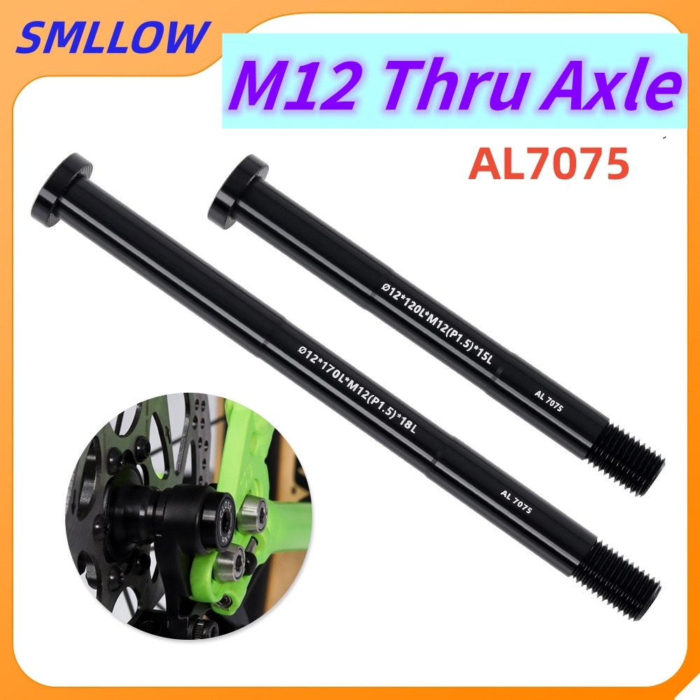 Thru Axle Adapter For Bike Trainer - Smllow M12 Axle MTB Road Bike