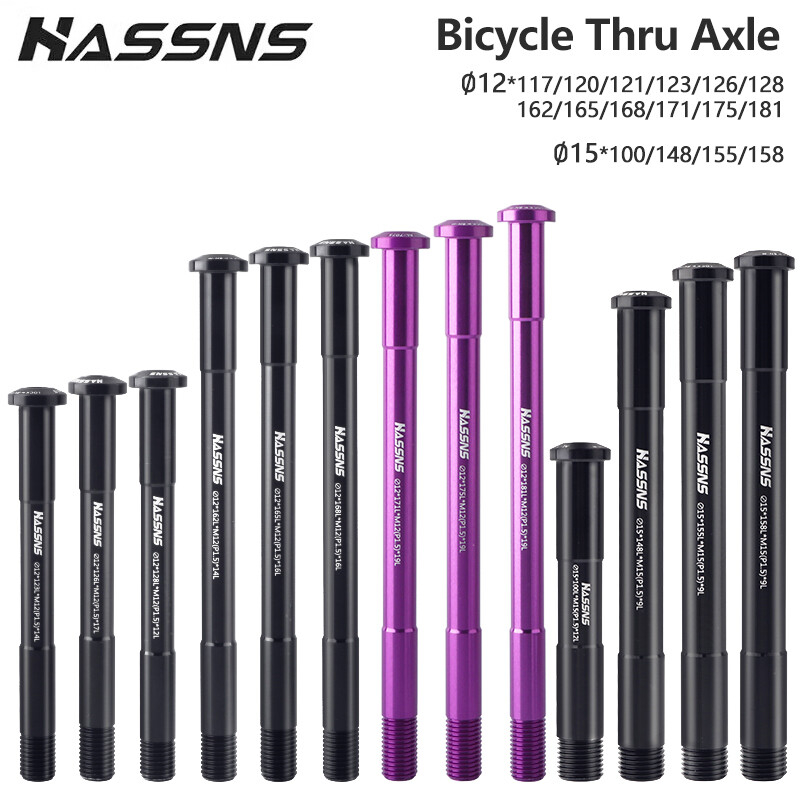 HASSNS MTB Thru Axle 15x100 15 - đánh giá và giá Thru Axle Adapter For Bike Trainer