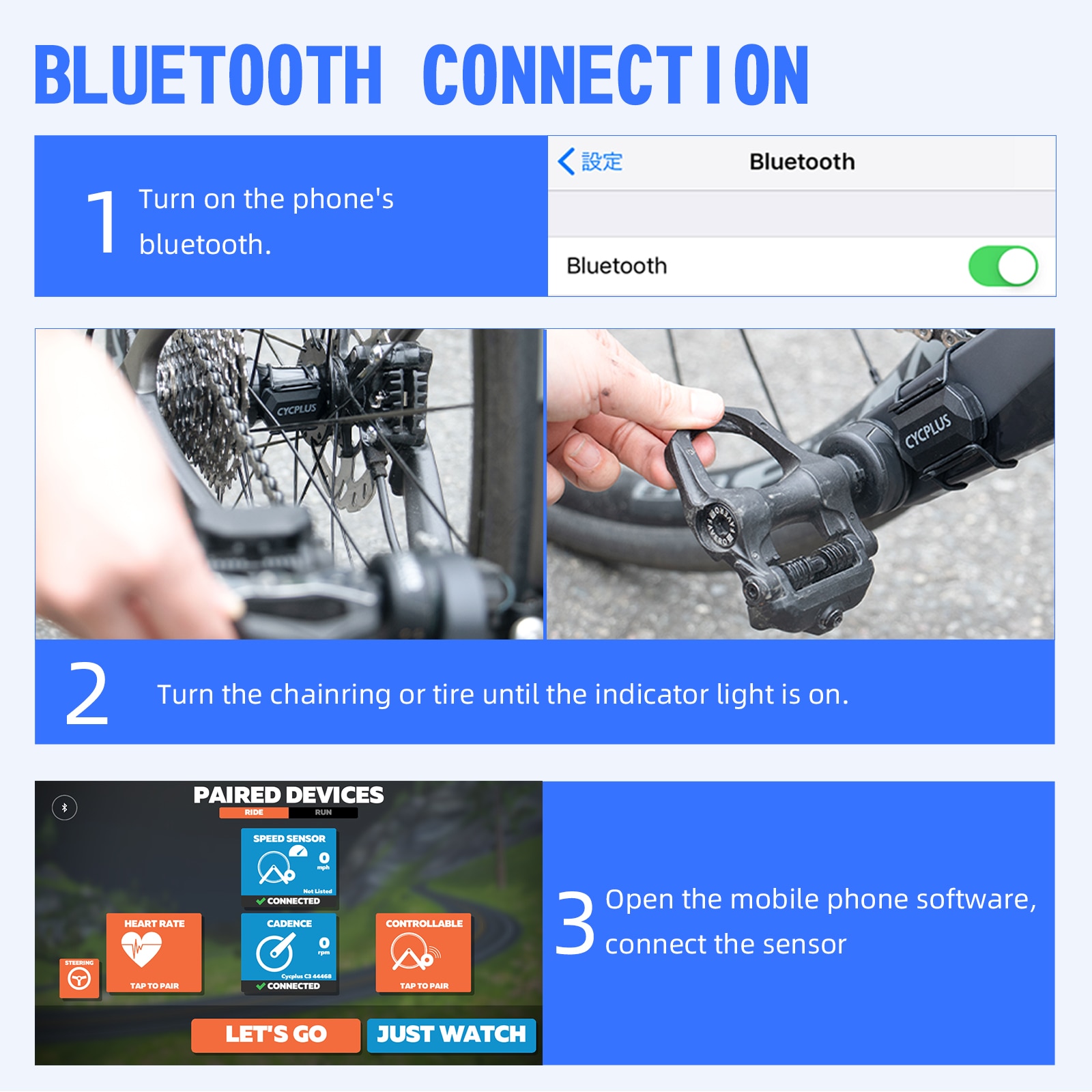Nhịp Tốc Hai Cảm Biến Đi Xe Đạ - đánh giá và giá Cycling Speed Cadence Sensor Dual