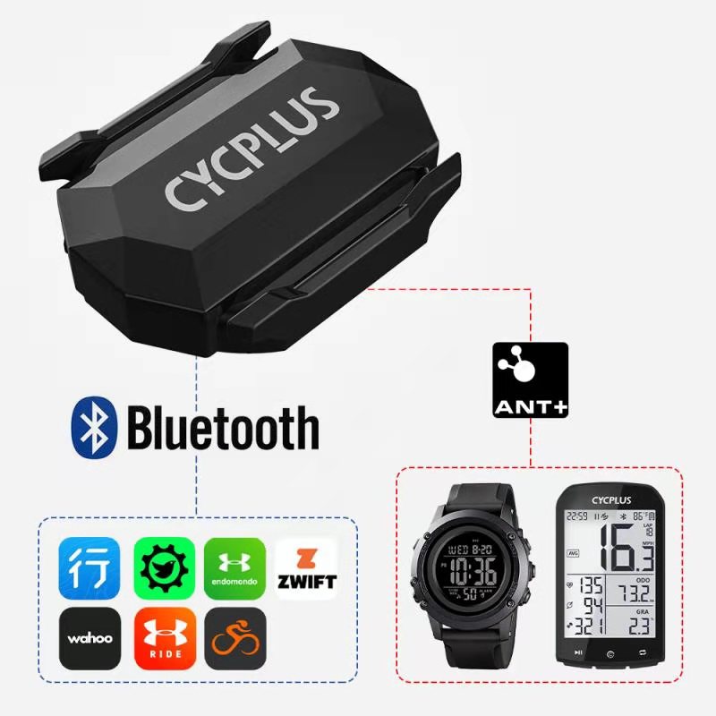 Nhịp Tốc Hai Cảm Biến Đi Xe Đạ - đánh giá và giá Cycling Speed Cadence Sensor Dual