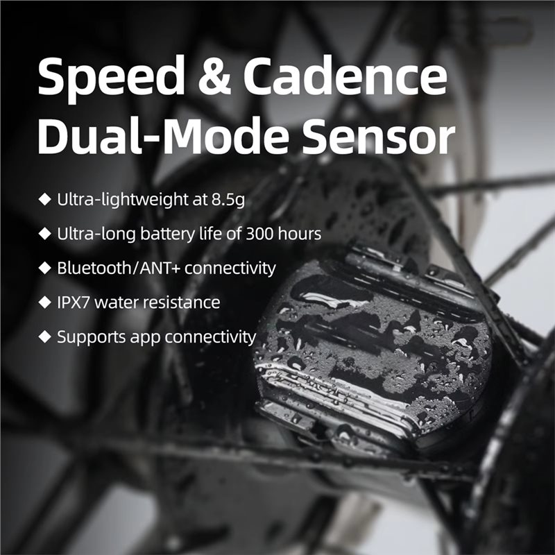 Bicycle Accessories 2PCS ANT+  - đánh giá và giá Cycling Speed Cadence Sensor Dual