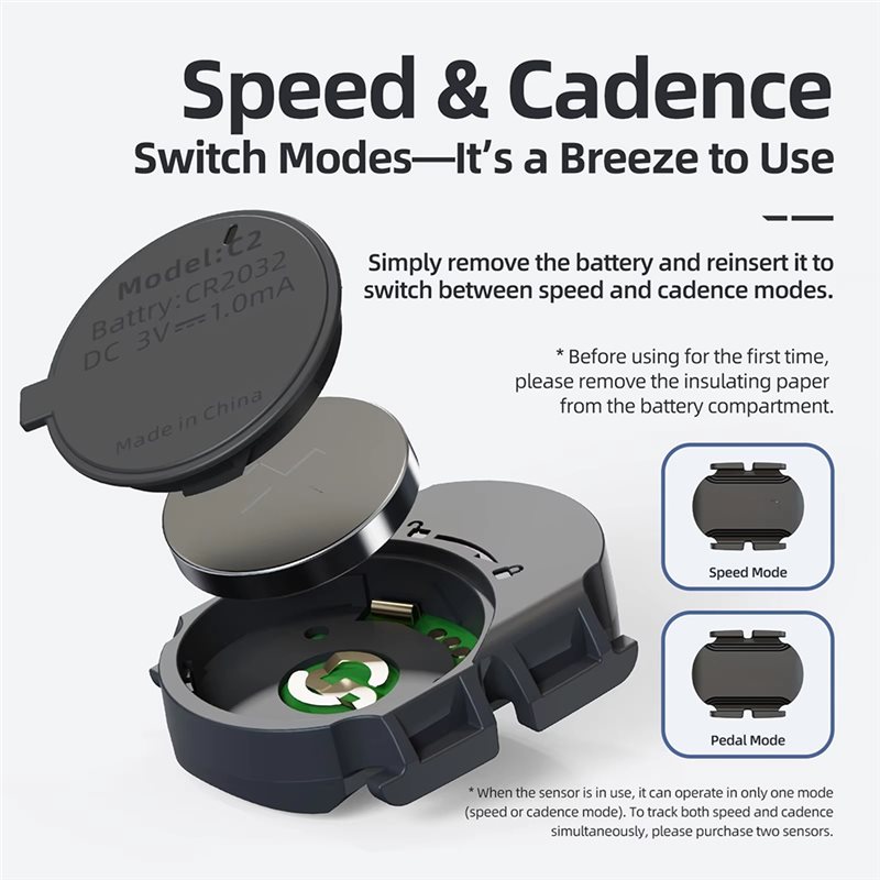 Bicycle Accessories 2PCS ANT+  - đánh giá và giá Cycling Speed Cadence Sensor Dual