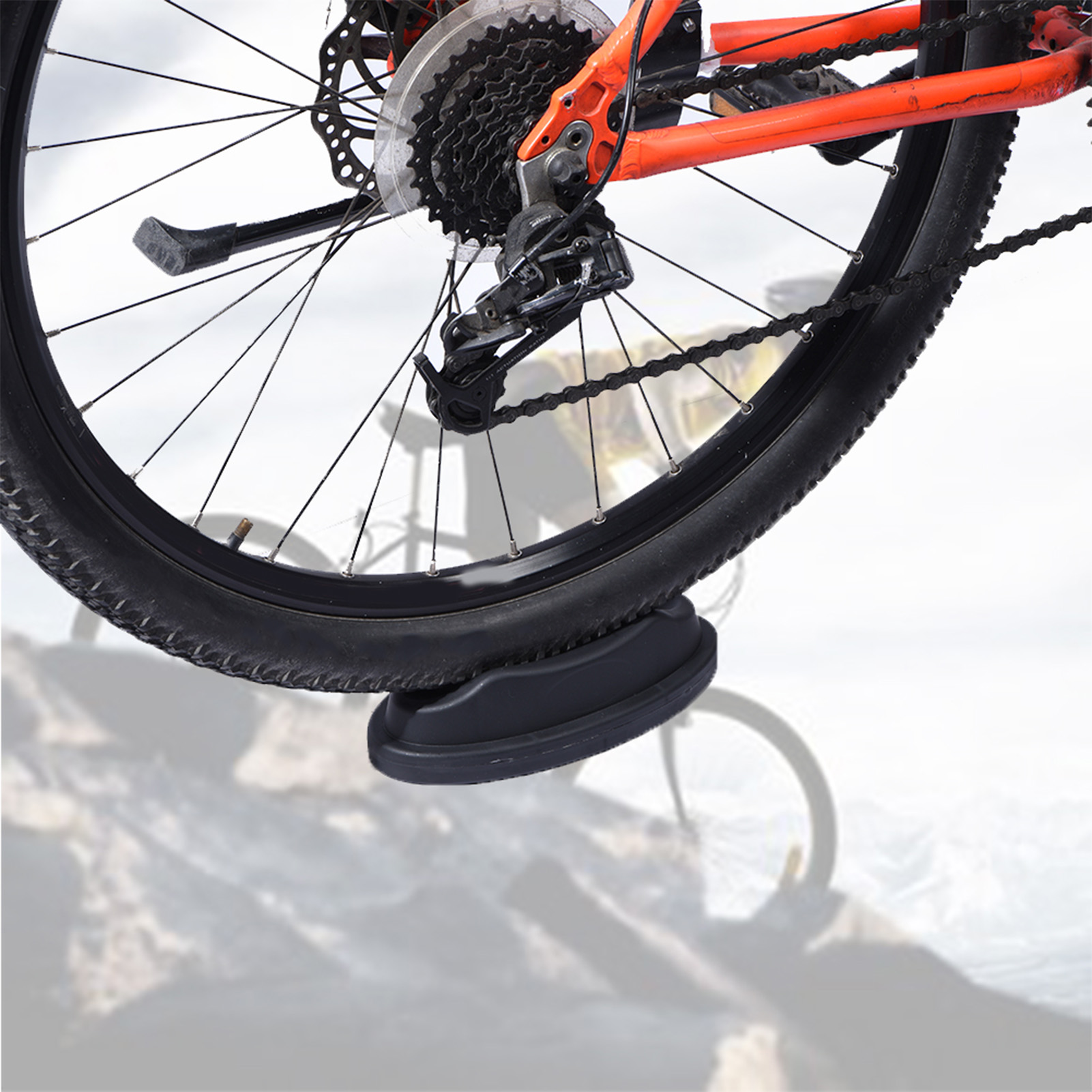 【Sale】Bike Wheel Training Stan - đánh giá và giá Bike Trainer Front Wheel Riser Block
