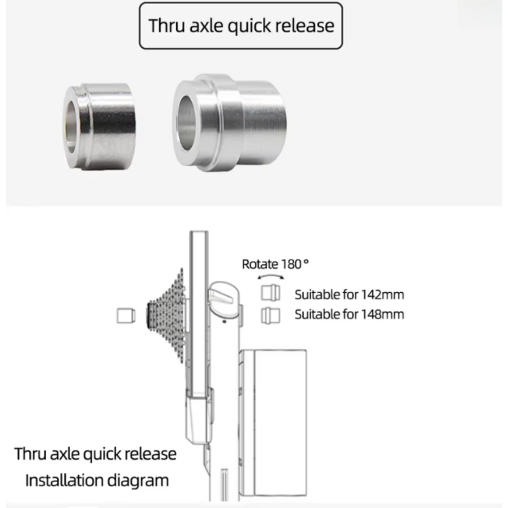 2-Pack Bike Trainer Thru Axle  - đánh giá và giá Thru Axle Adapter For Bike Trainer