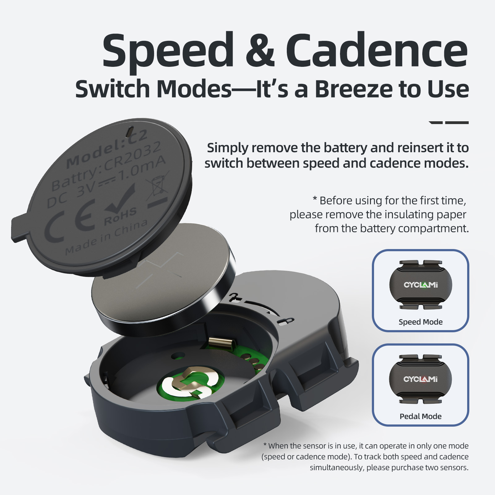 CYCLAMI C2 Cadence Speed Dual  - đánh giá và giá Cycling Speed Cadence Sensor Dual