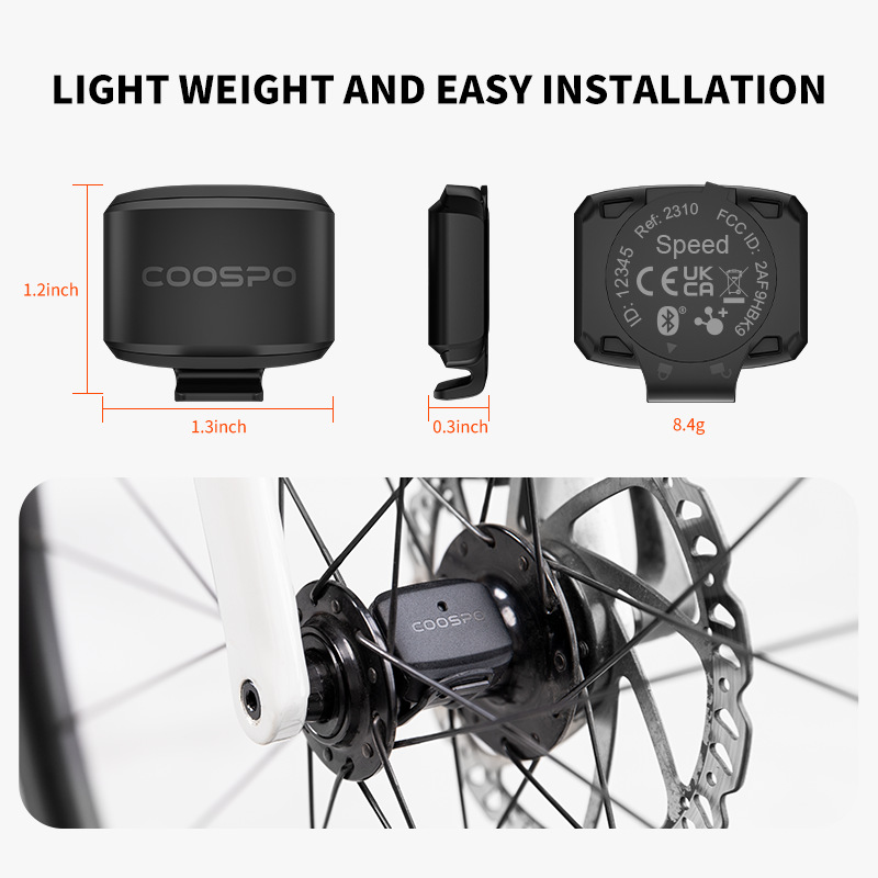 COOSPO Bicycle Cadence/Speed S - đánh giá và giá Cycling Speed Cadence Sensor Dual