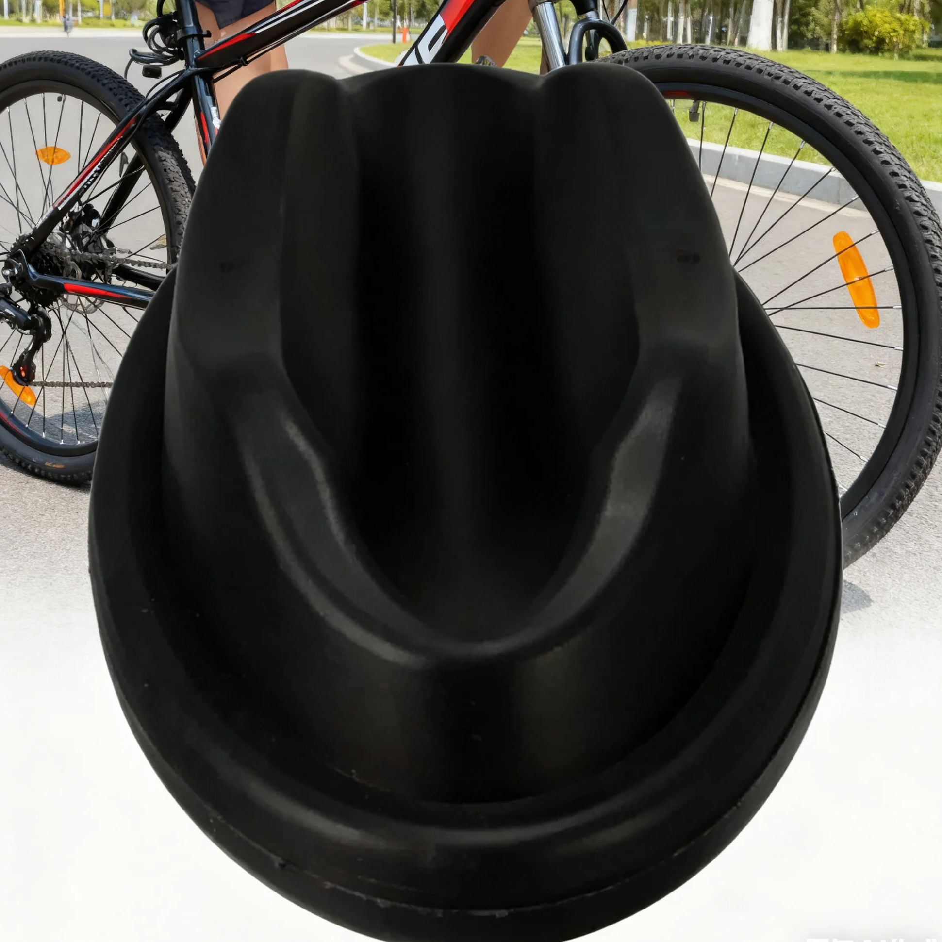 Stable Bike Trainer Training S - đánh giá và giá Bike Trainer Front Wheel Riser Block