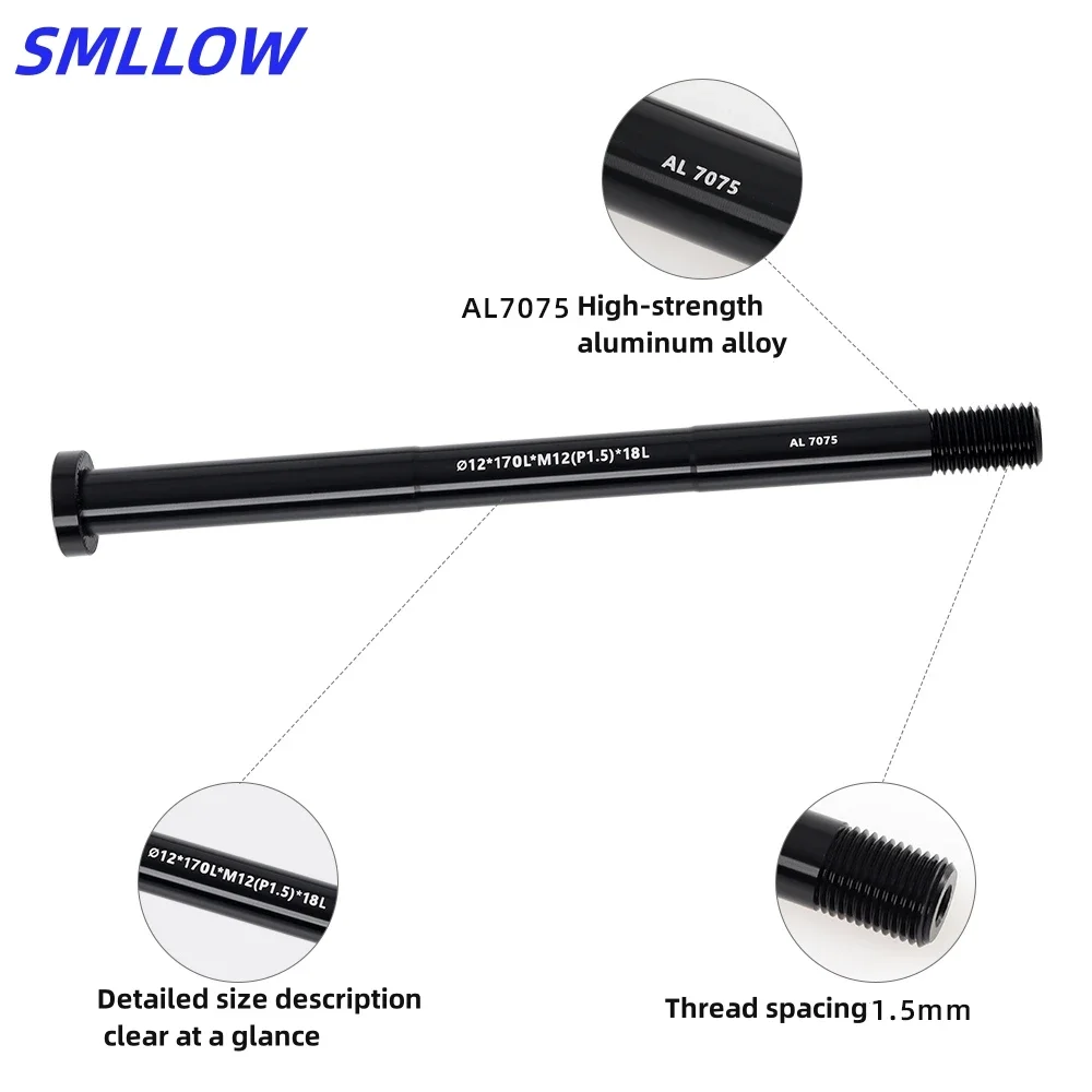 Smllow M12 Axle MTB Road Bike  - đánh giá và giá Thru Axle Adapter For Bike Trainer